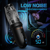Masturbador masculino con ventosa giratoria y pistón eléctrico automático Gawk Gawk 9000 LED